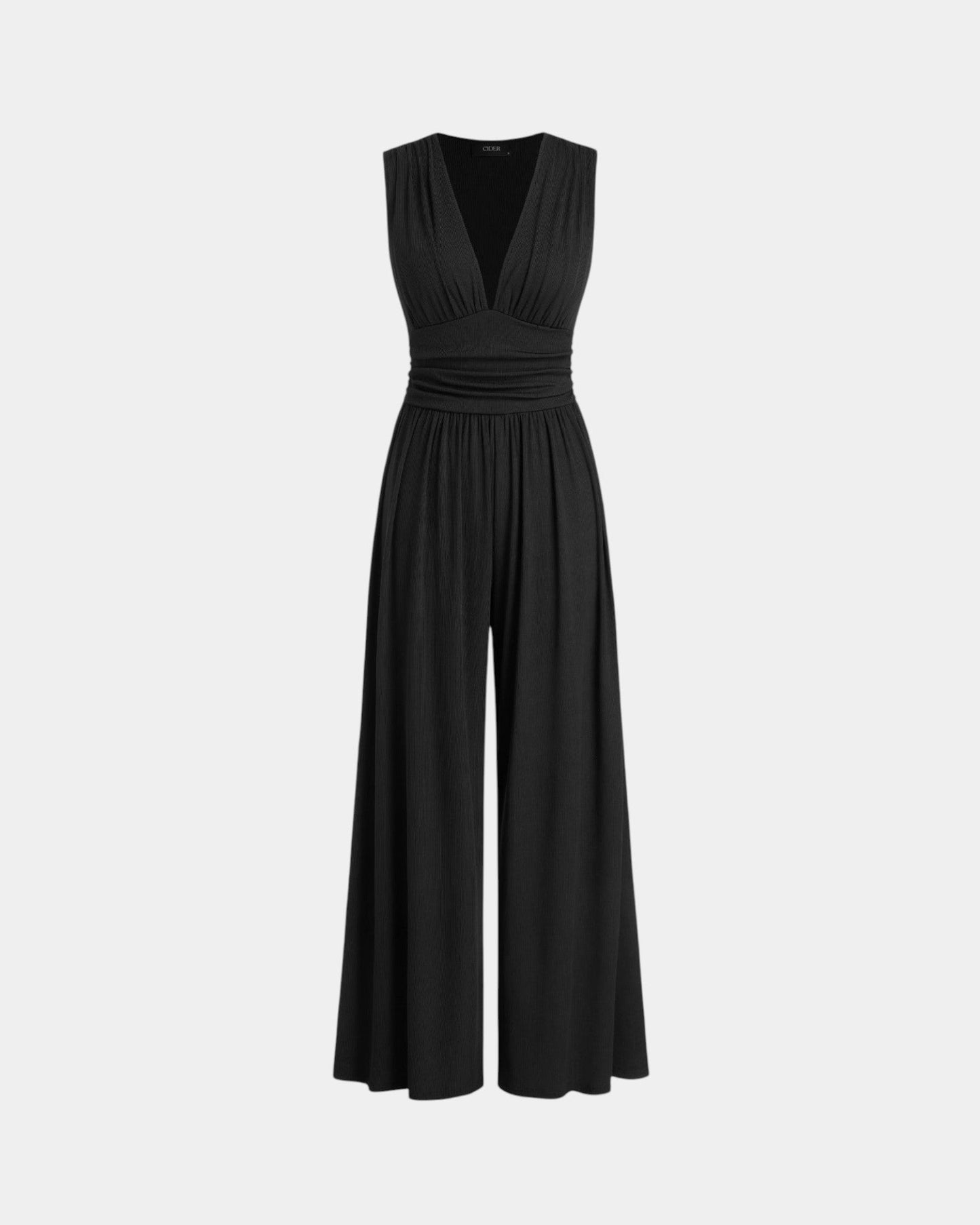 Sultana | Chic sleeveless wide-leg jumpsuit