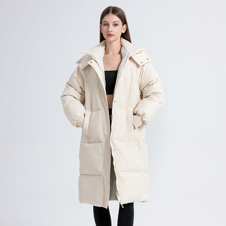 Classic Hooded Long Puffer Coat