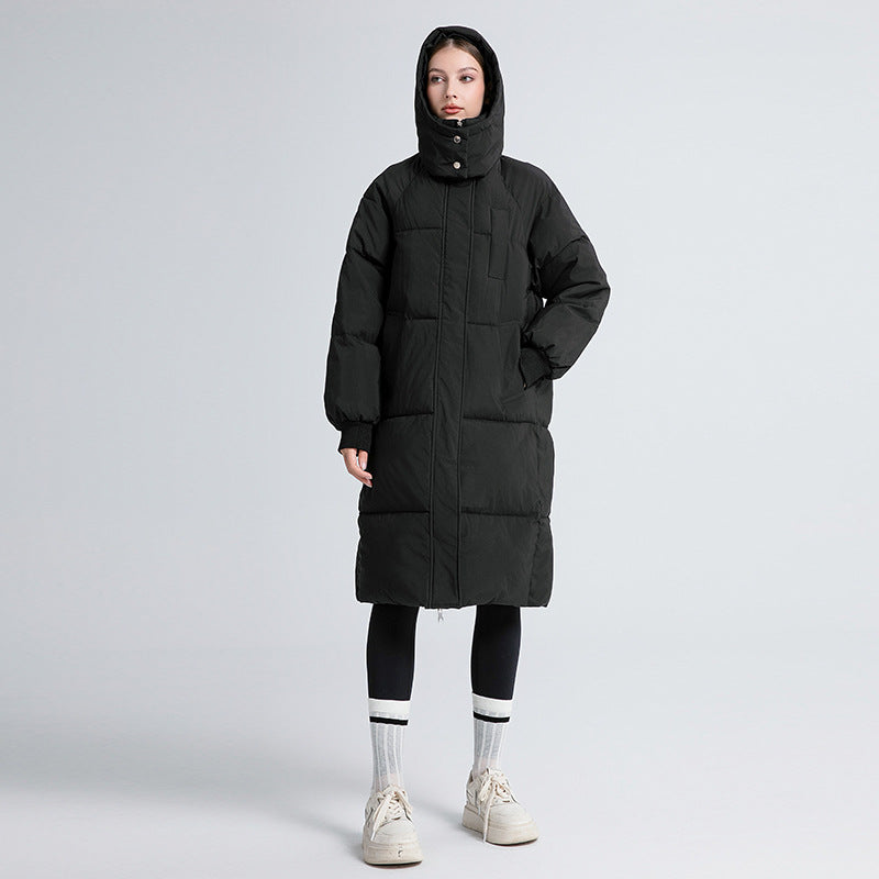 Classic Hooded Long Puffer Coat