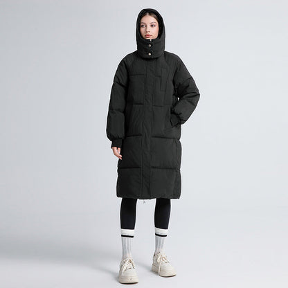 Classic Hooded Long Puffer Coat