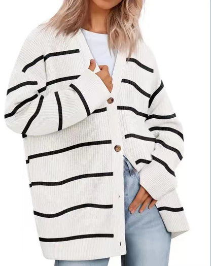 Women’s Winter Button Up Casual Knit Cardigan