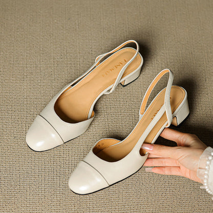 Genuine Leather Pumps