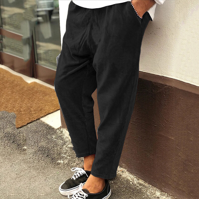 Men’s Casual Corduroy Trousers