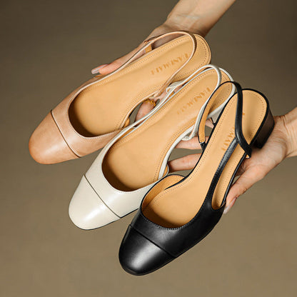 Genuine Leather Pumps