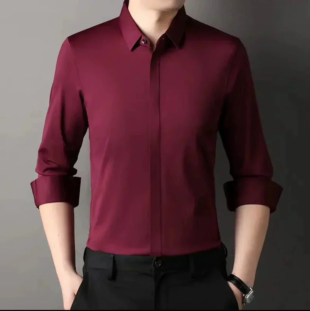 Camisa sin plancha, nítida y sencilla
