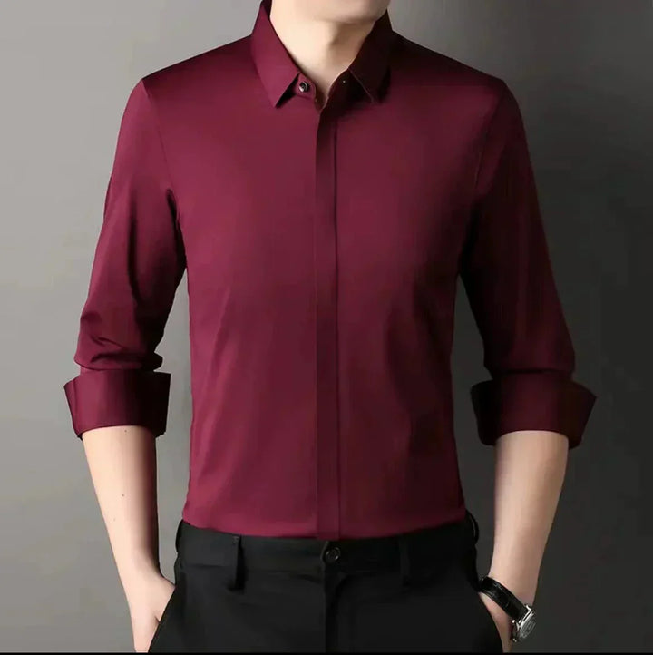 Camisa sin plancha, nítida y sencilla