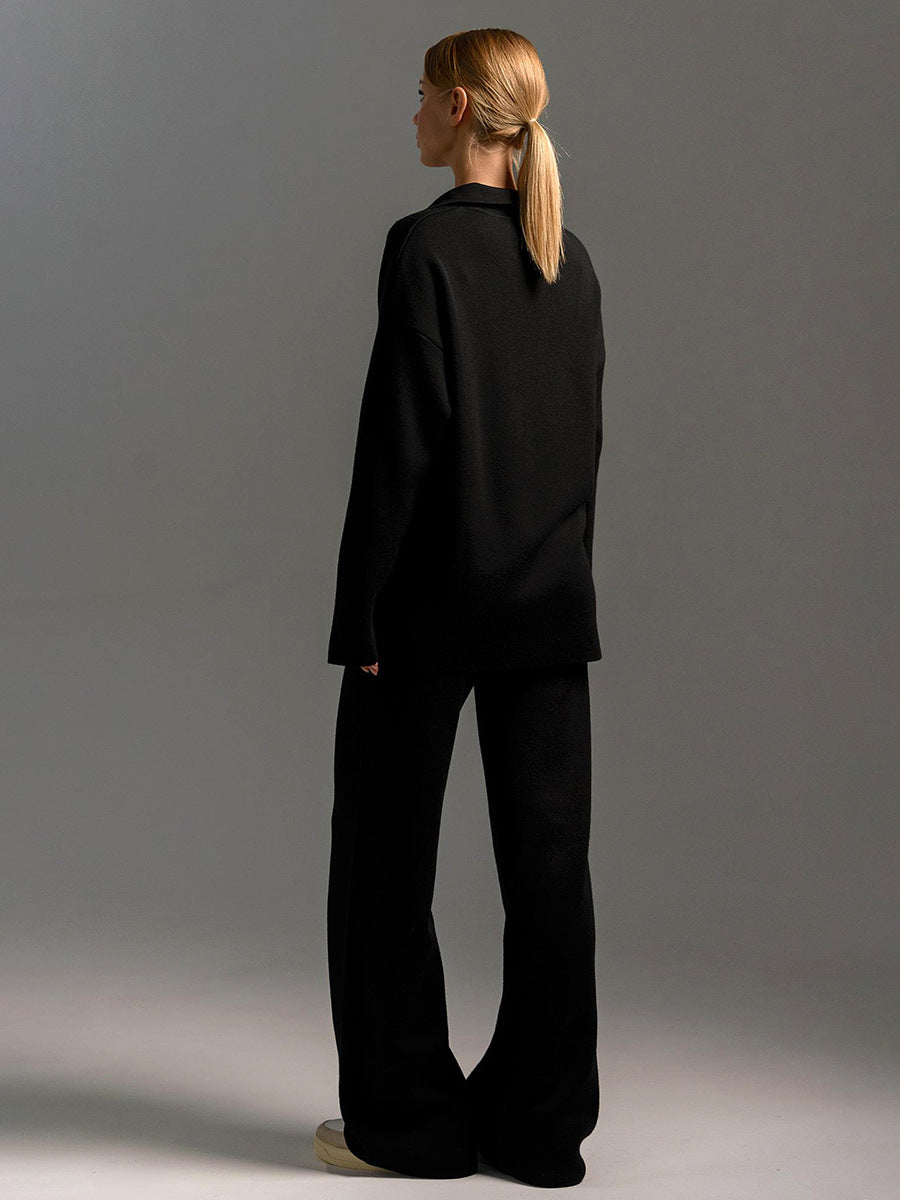 Conjunto de estar para mujer, ajuste holgado, invierno