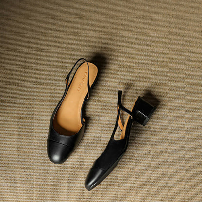 Genuine Leather Pumps