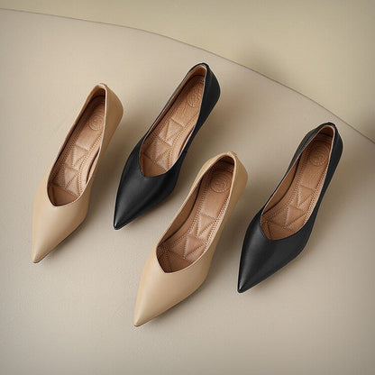 Glamour Line Real Leather Pumps