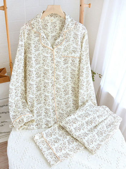 Women’s Long Sleeve Floral Pajama Set