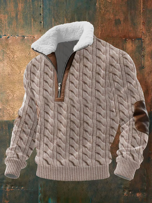 Plush Collar Everyday Jacket