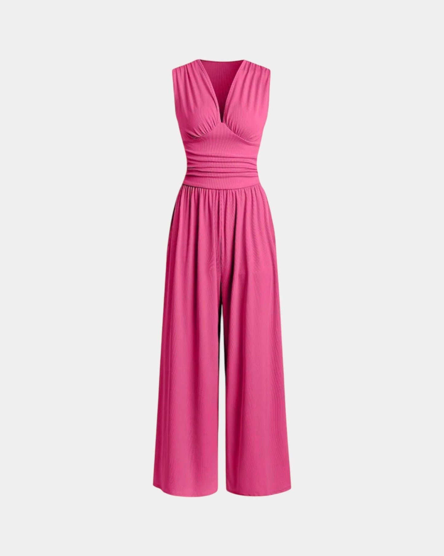 Sultana | Chic sleeveless wide-leg jumpsuit
