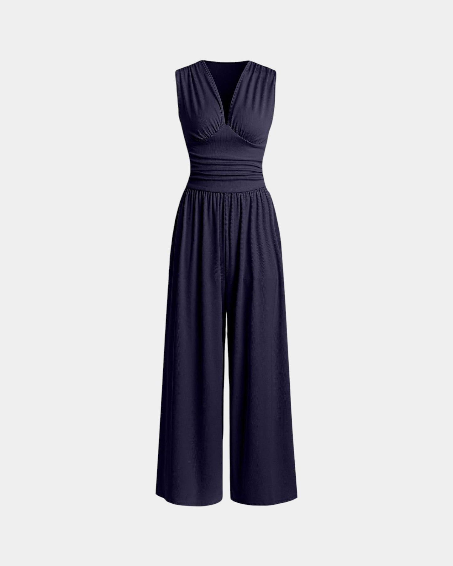 Sultana | Chic sleeveless wide-leg jumpsuit