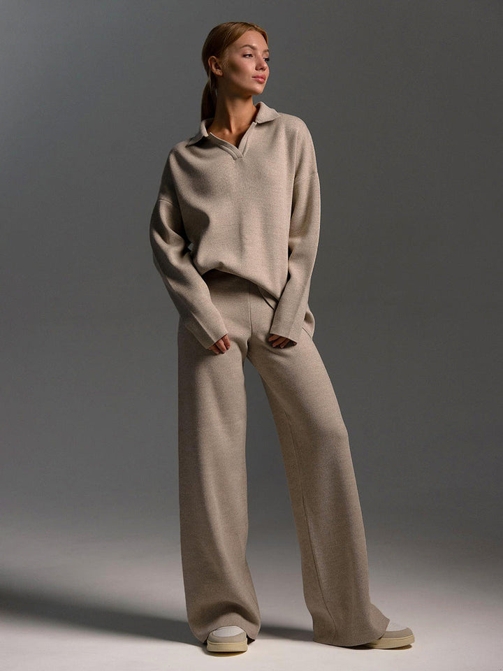 Women Winter Relaxed Fit Lounge Set