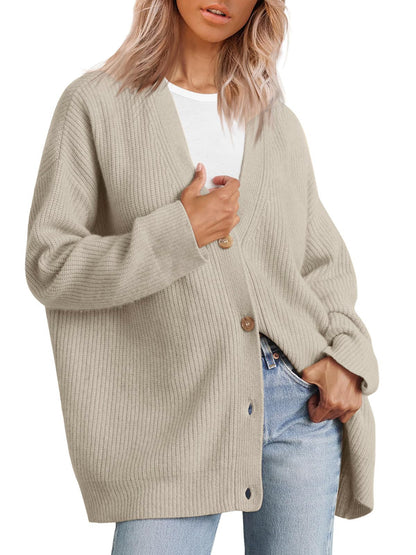 Women’s Winter Button Up Casual Knit Cardigan