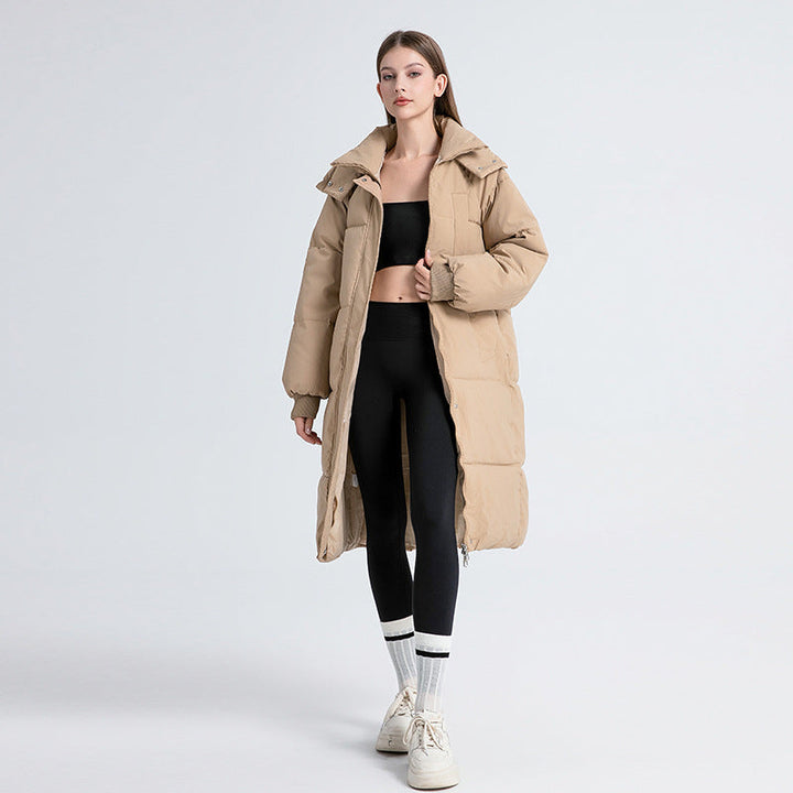 Classic Hooded Long Puffer Coat