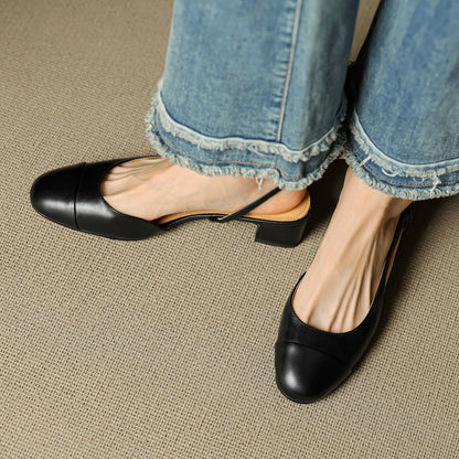 Genuine Leather Pumps