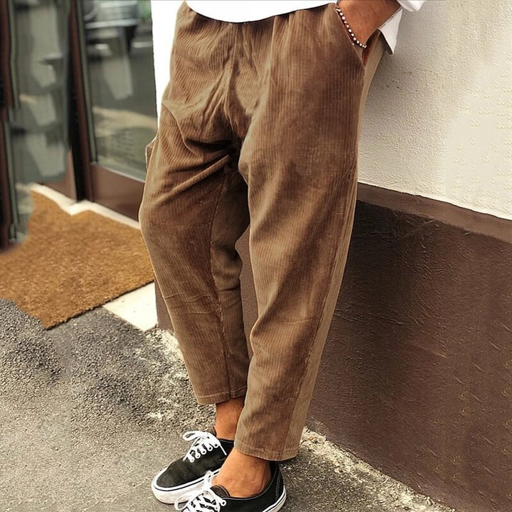 Men’s Casual Corduroy Trousers
