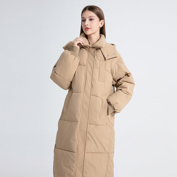 Classic Hooded Long Puffer Coat