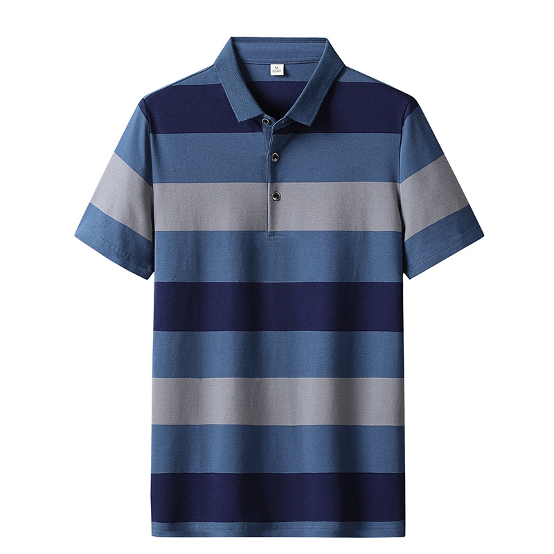 Polo clásico de rayas