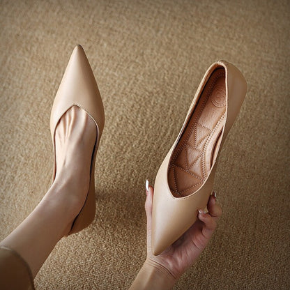 Glamour Line Real Leather Pumps