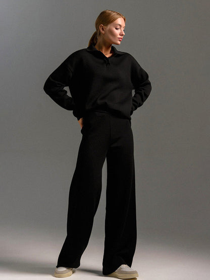 Conjunto de estar para mujer, ajuste holgado, invierno