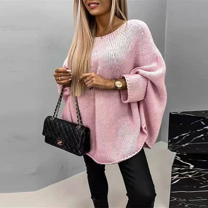 Women’s Winter Loose-Fit Knitted Sweater