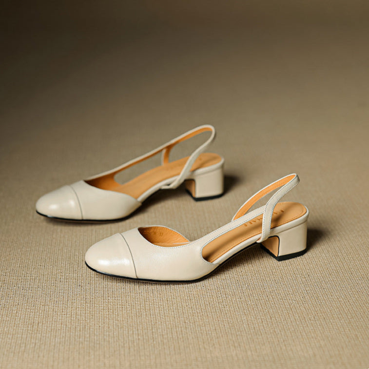 Genuine Leather Pumps