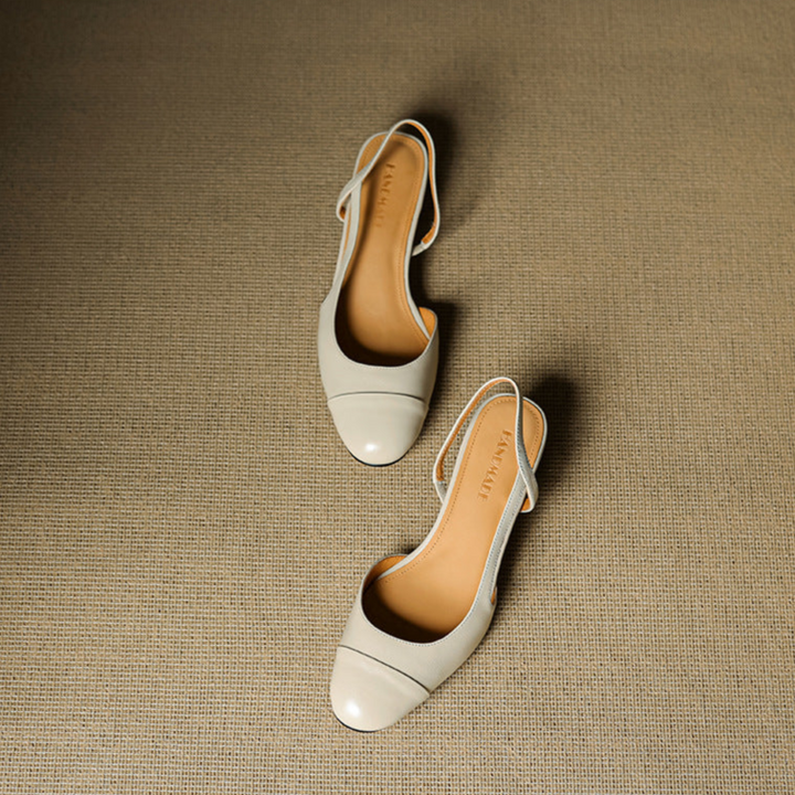 Zapatos de salón de cuero genuino