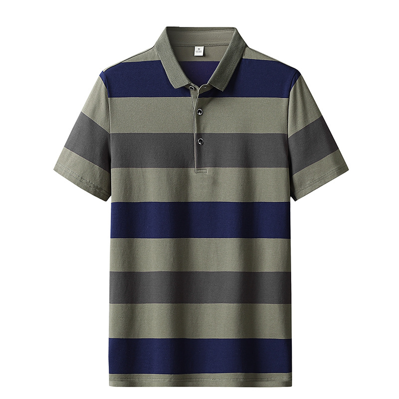 Polo clásico de rayas