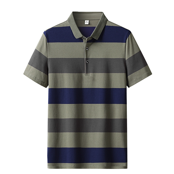 Polo clásico de rayas