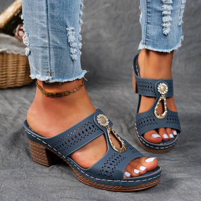 Linda | High Heel Orthopedic Comfort Sandals