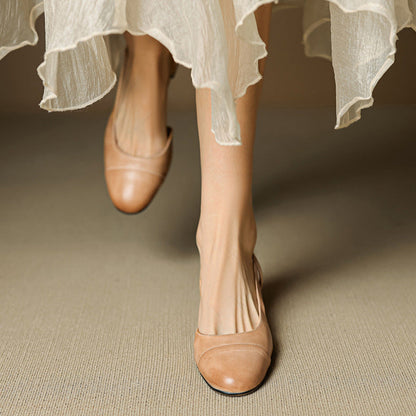 Genuine Leather Pumps