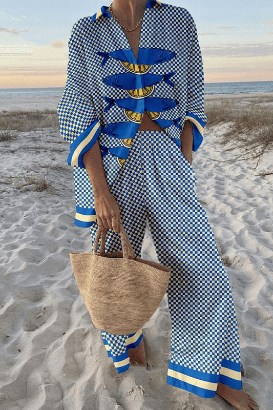 Boho Linen Set