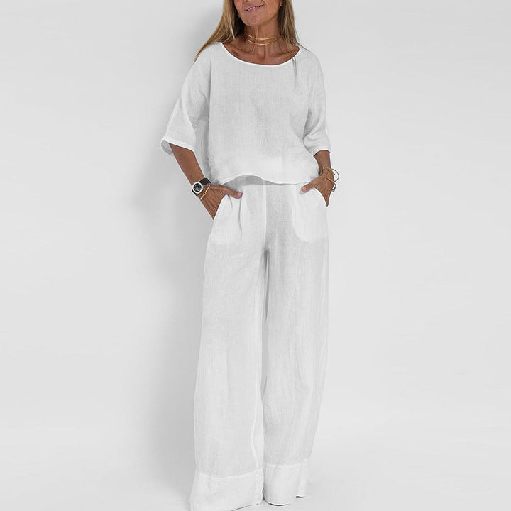Comfortable Loose Fit Matching Outfit for Women