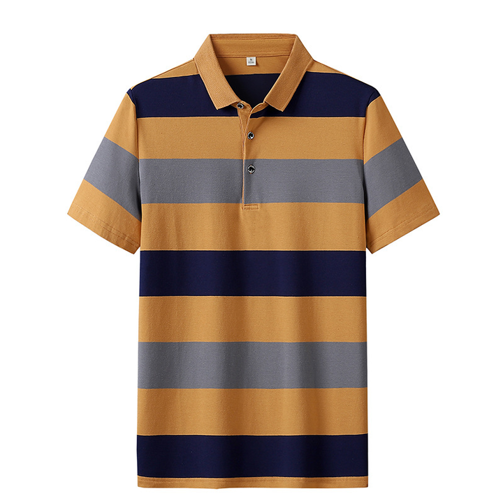 Polo clásico de rayas