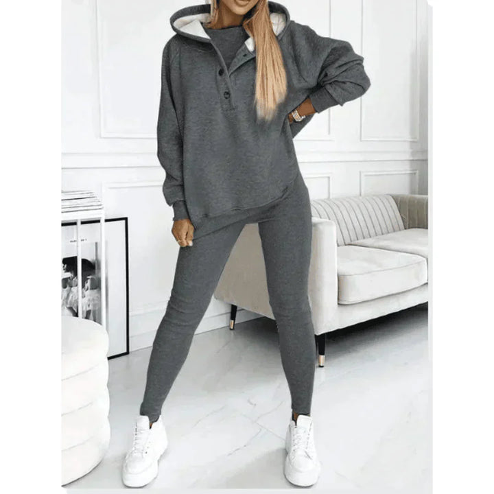 Women’s Trendy Three Piece Lounge Winter Set