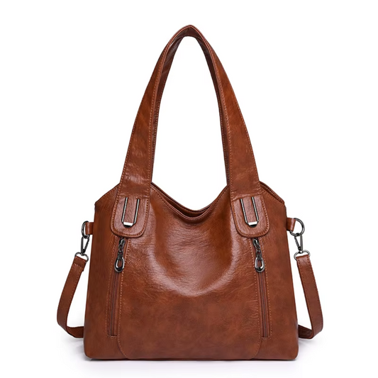 Emma Vintage-Inspired Shoulder Tote Bag