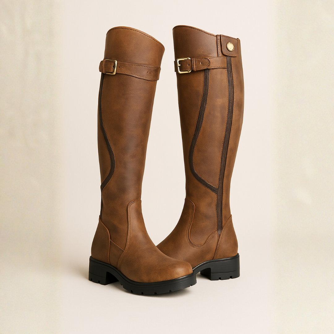 Lila | Botas de tacón alto elegantes