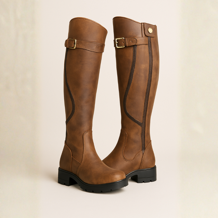 Lila | Botas de tacón alto elegantes