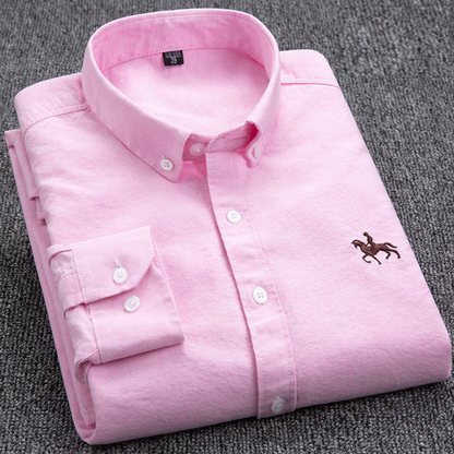 Men's Checkered Button-Down Shirt
