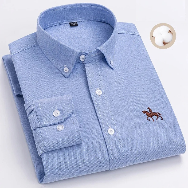 Men's Checkered Button-Down Shirt