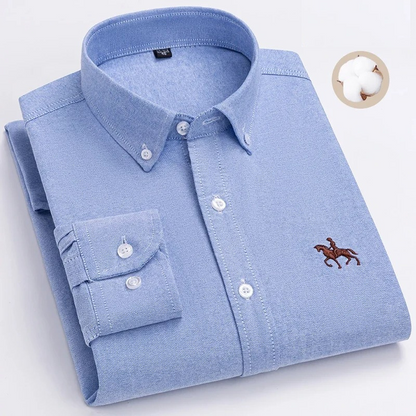 Men's Checkered Button-Down Shirt