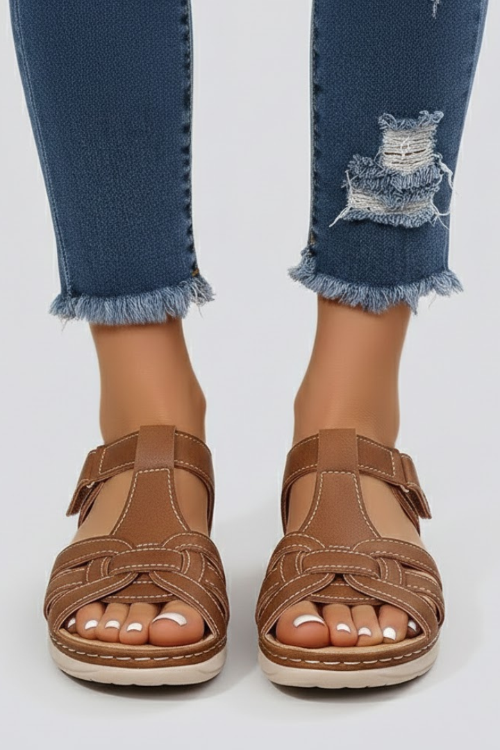 Lauren | Sandalias de tiras de punta abierta para mujer