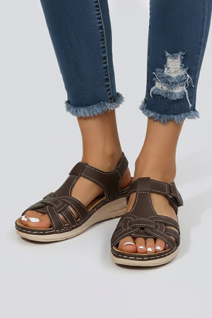Lauren | Sandalias de tiras de punta abierta para mujer