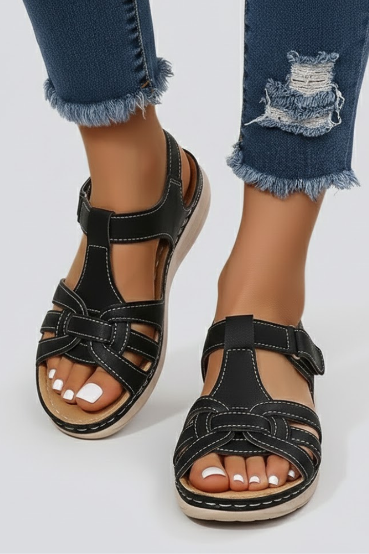 Lauren | Sandalias de tiras de punta abierta para mujer