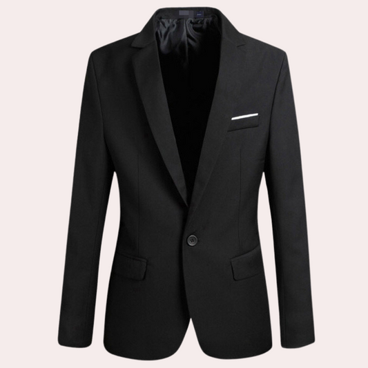 Blazer de hombre de corte moderno, atemporal y elegante