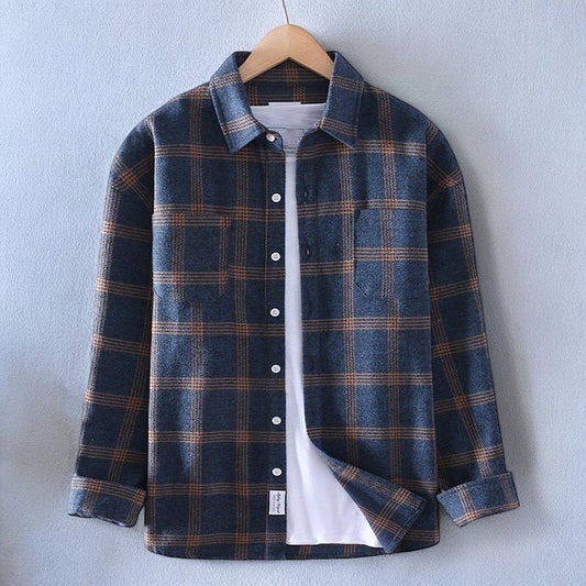 Modern Edge Plaid Shirt