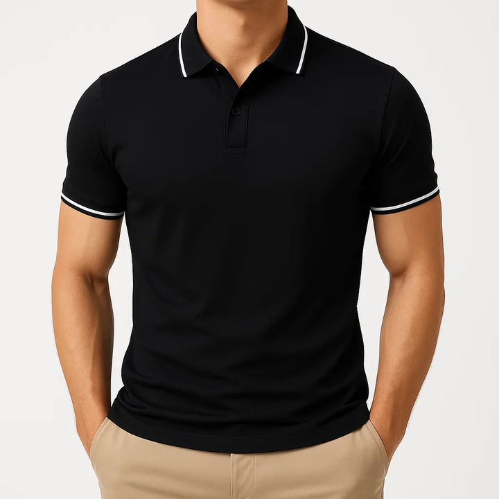 Playera tipo Polo Sólida Esencial