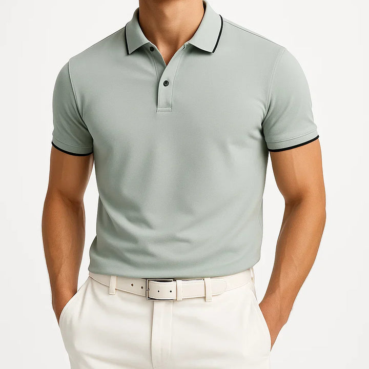 Playera tipo Polo Sólida Esencial